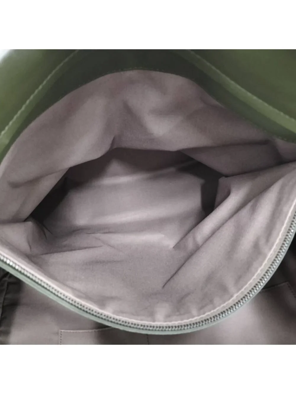 Bottega Veneta Tote Intrecciato Leather Khaki